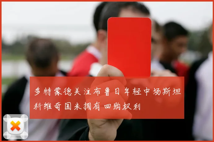 多特蒙德关注布鲁日年轻中场斯坦科维奇国米拥有回购权利